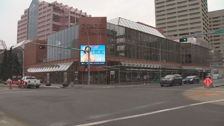A file photo of Edmonton's Citadel Theatre.
