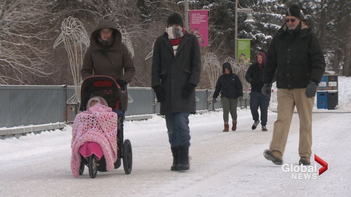 An extreme cold warning was issued for Calgary on Dec. 29. 