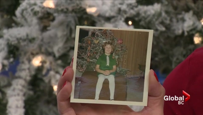 A Global BC personality in a childhood Christmas photo.