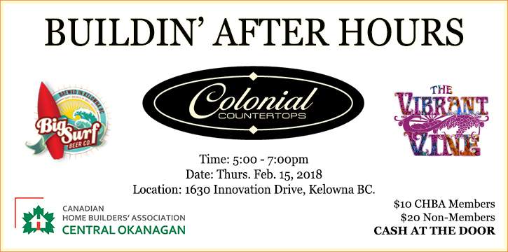 Buildin’ After Hours – Colonial Countertops - image