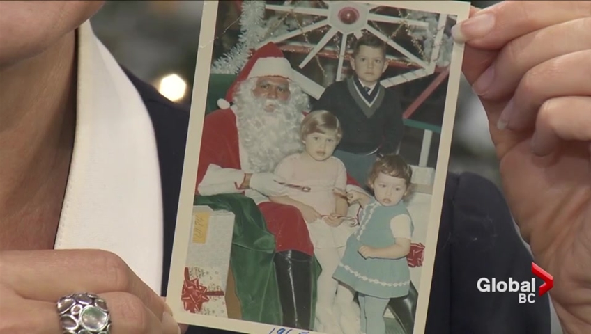 A Global National personality’s Christmas photo.