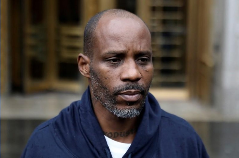 Earl Simmons, also known as rapper DMX, exits the U.S. Federal Court in Manhattan following his presentment on income tax evasion charges in New York City, U.S., July 14, 2017.