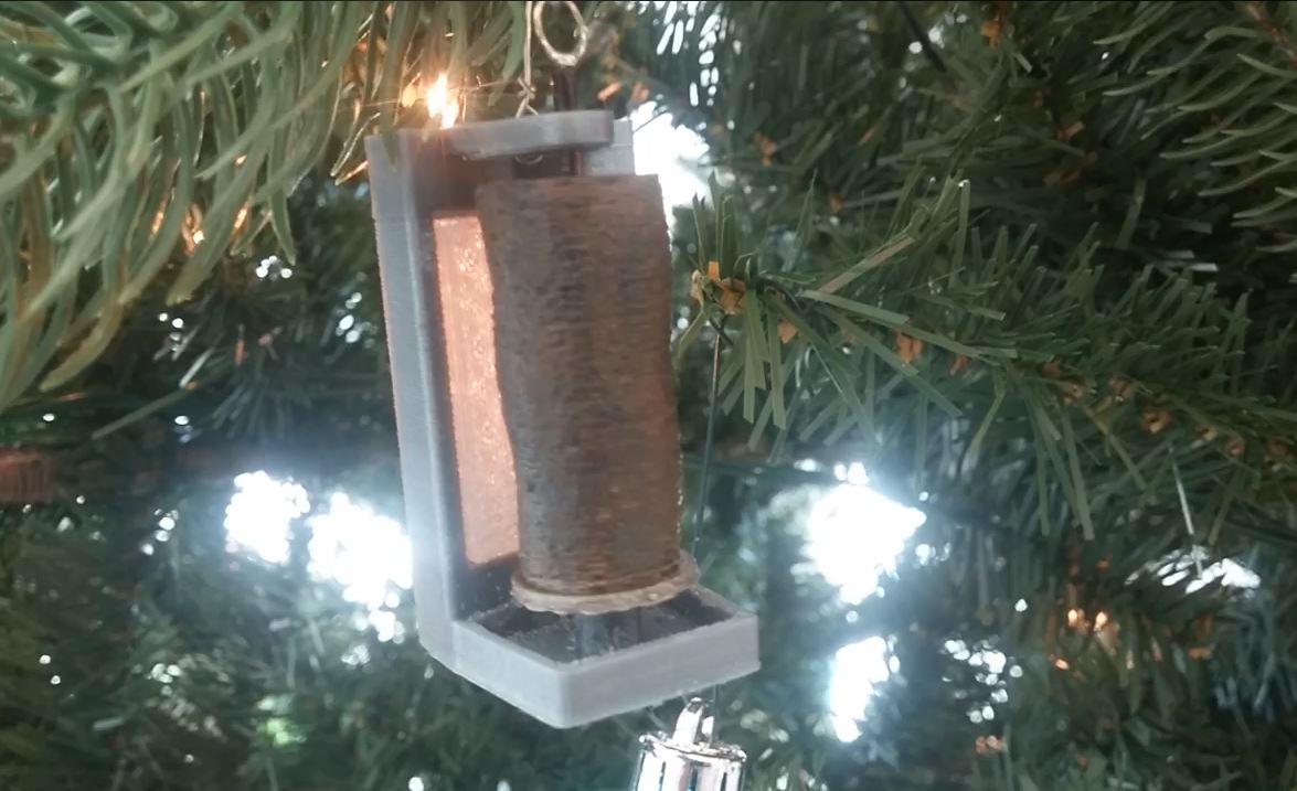 A Halifax resident (and donair aficionado) has created a donair Christmas tree ornament with a 3D printer. 