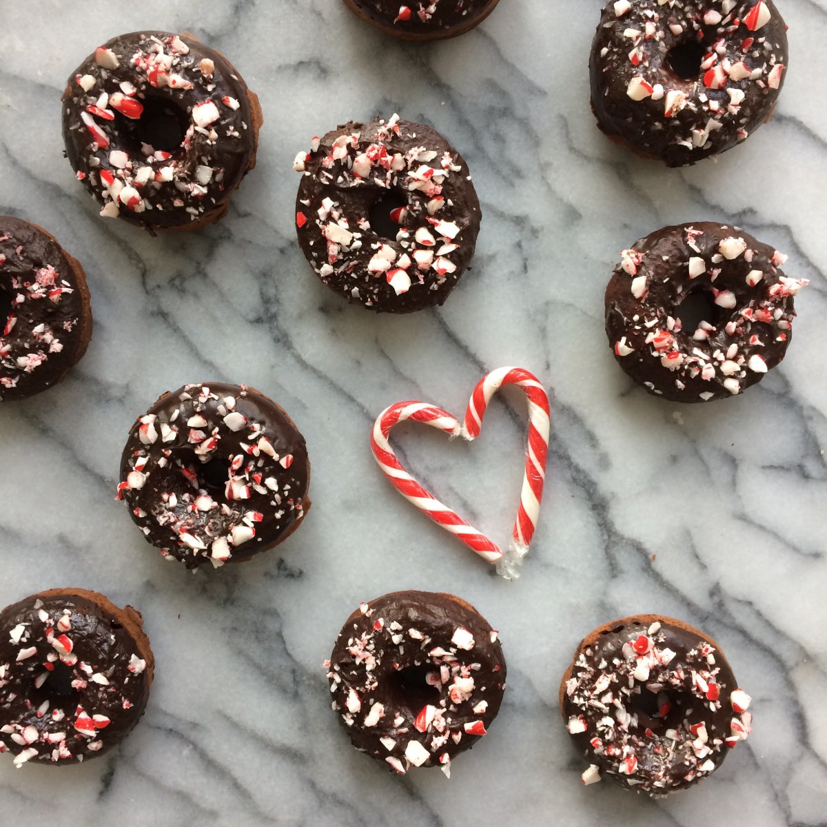 Recipe: Chocolate Donuts with Peppermint Ganache - image