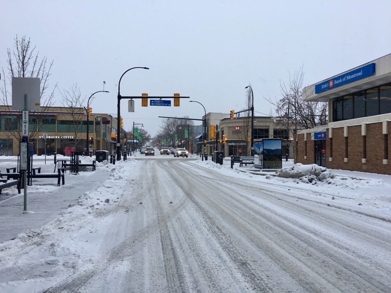 Downtown Penticton .