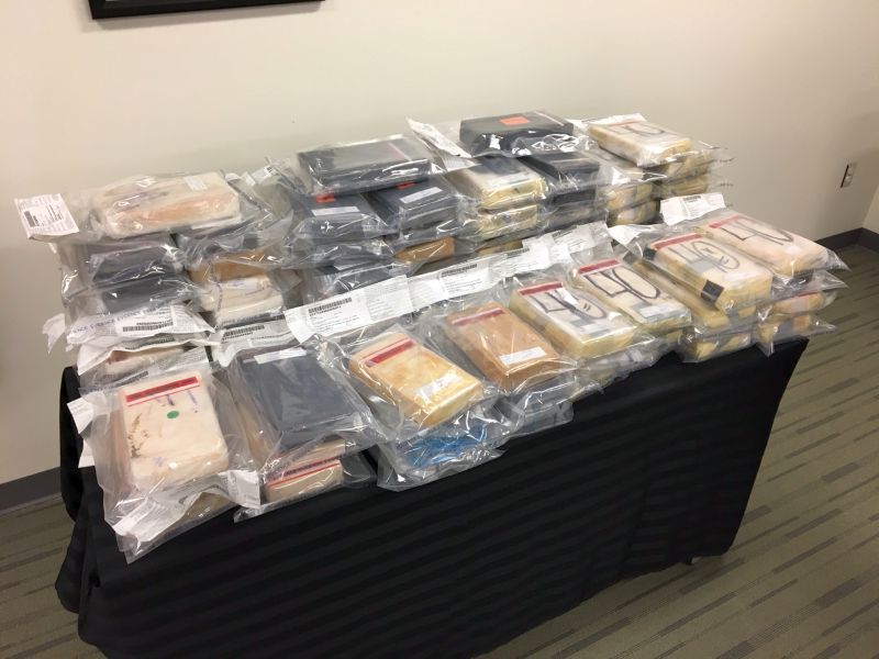 Record drug seizure at Alberta border crossing nets 84 bricks of suspected cocaine - image