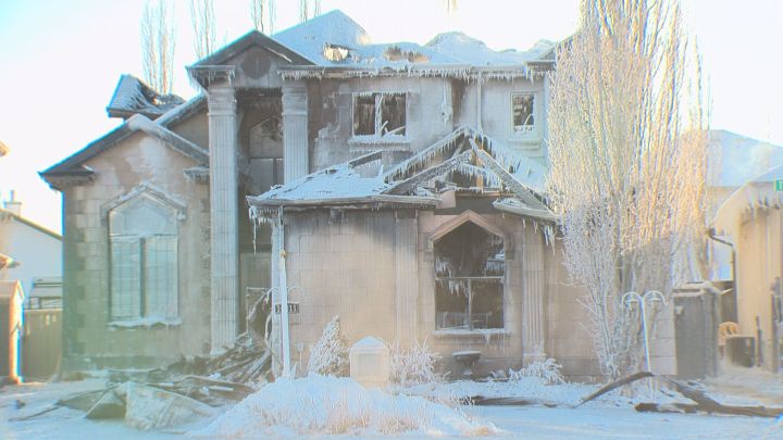 Fire crews were called to a home in area of 108 Street and 178 Avenue at around midnight Saturday, Dec. 30, 2017.