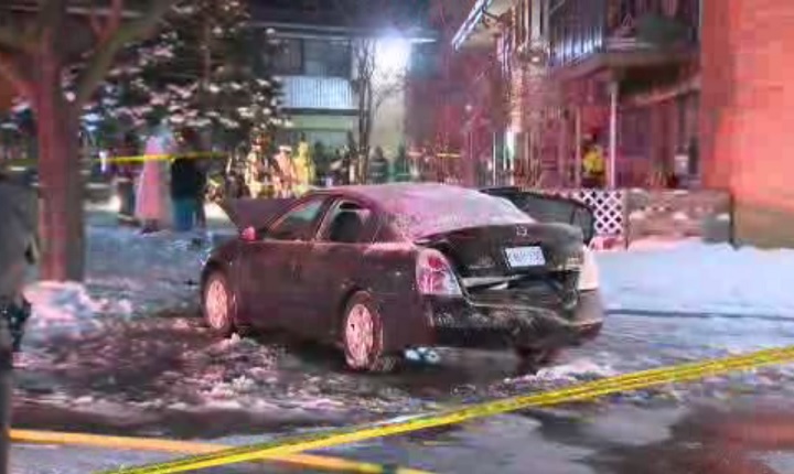 An apartment and a car were allegedly set on fire in Rexdale on Dec. 13, 2017.