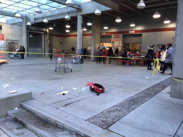 File photo: The aftermath of the scene on Dec. 20.