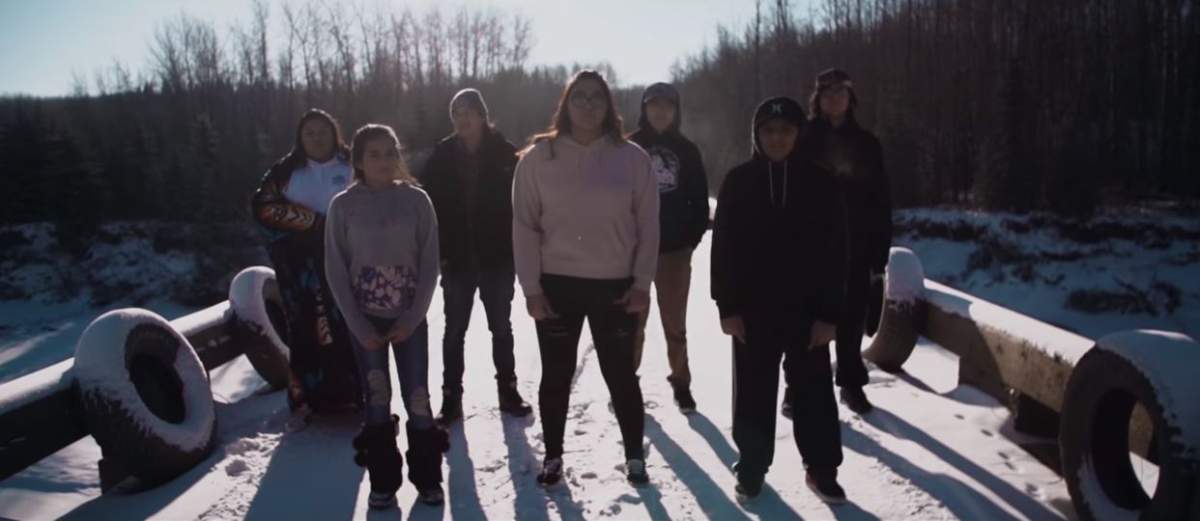 First Nations youth singing about life on the reservation in new video called, Where Happiness Dwells. 