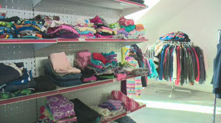 The HEARTS store offers free items to those who need a helping hand. 