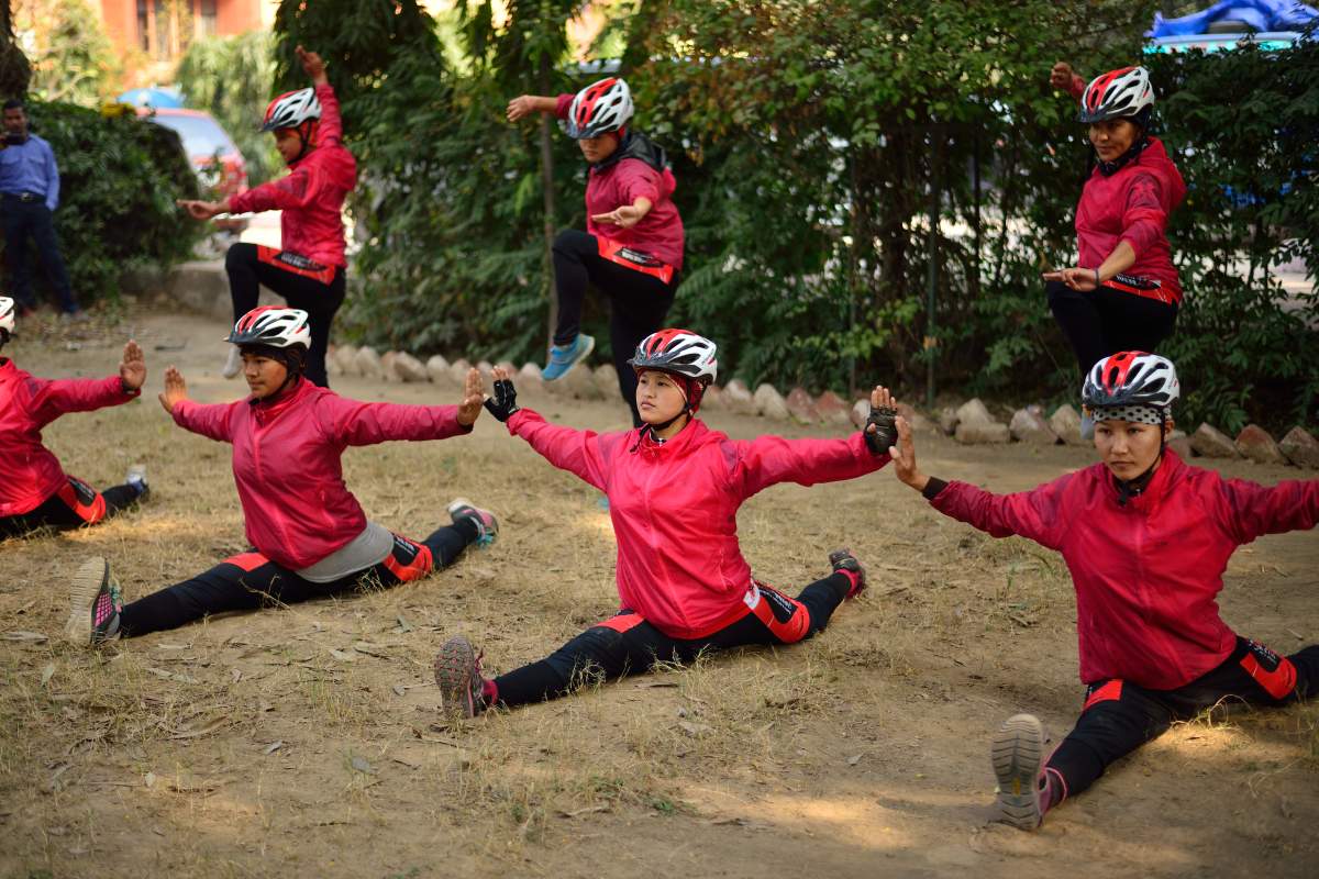 IN PHOTOS: 200 ‘Kung Fu nuns’ begin 3,000-km bike trip for gender equality - image