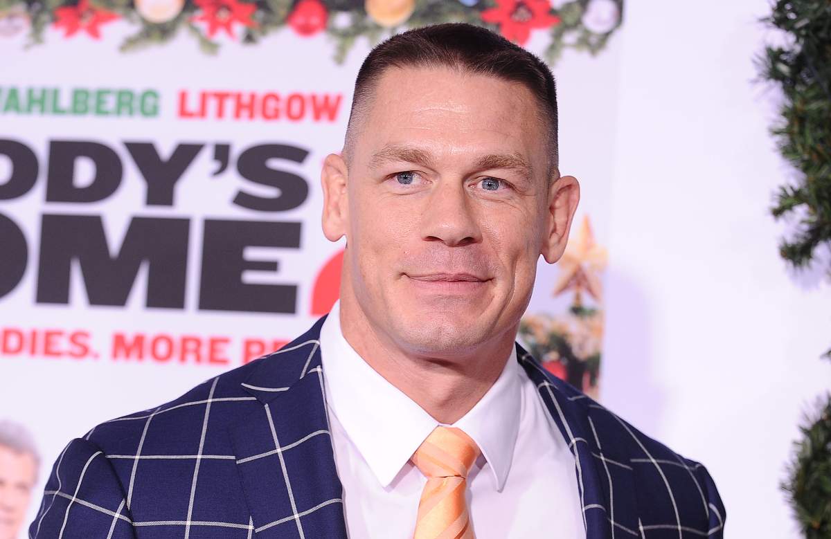 John Cena attends the premiere of "Daddy's Home 2" at Regency Village Theatre on November 5, 2017 in Westwood, California. 