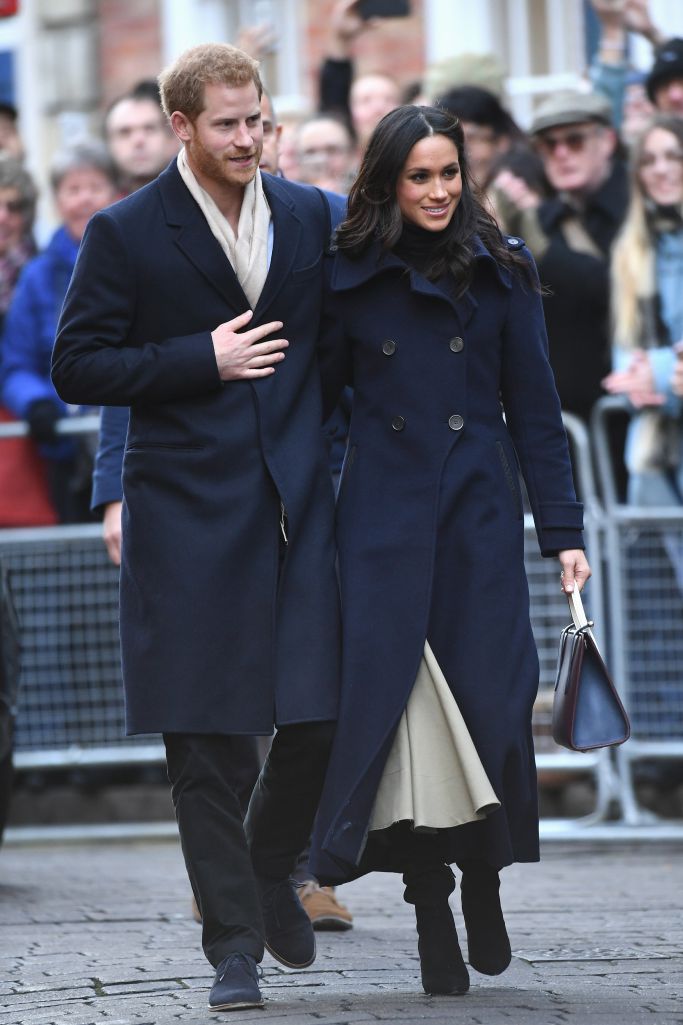 Prince Harry, Meghan Markle arrive in Nottingham for first public event - image