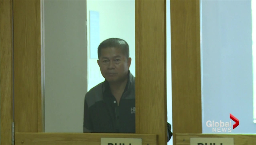 FILE - Hector Mantolino is seen at leaving the courtroom during his preliminary hearing in July 2015. 