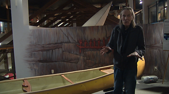 Gordon Lightfoot talks about donating several canoes to the Canadian Canoe Museum in Peterborough.