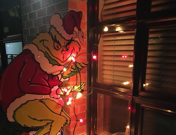 A Port Moody homeowner would like her Grinch back. 