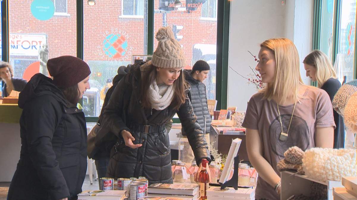 Hanukkah market at the Museum of Jewish Montreal on Sunday, Dec. 10, 2017. Management says the building has been sold and the museum must leave by June 30.