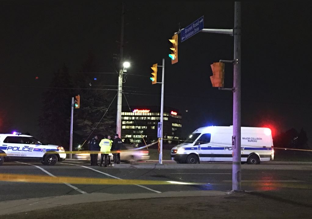 Peel Regional Police are investigating a fatal collision on Hurontario Street. It happened during the evening rush hour Monday.