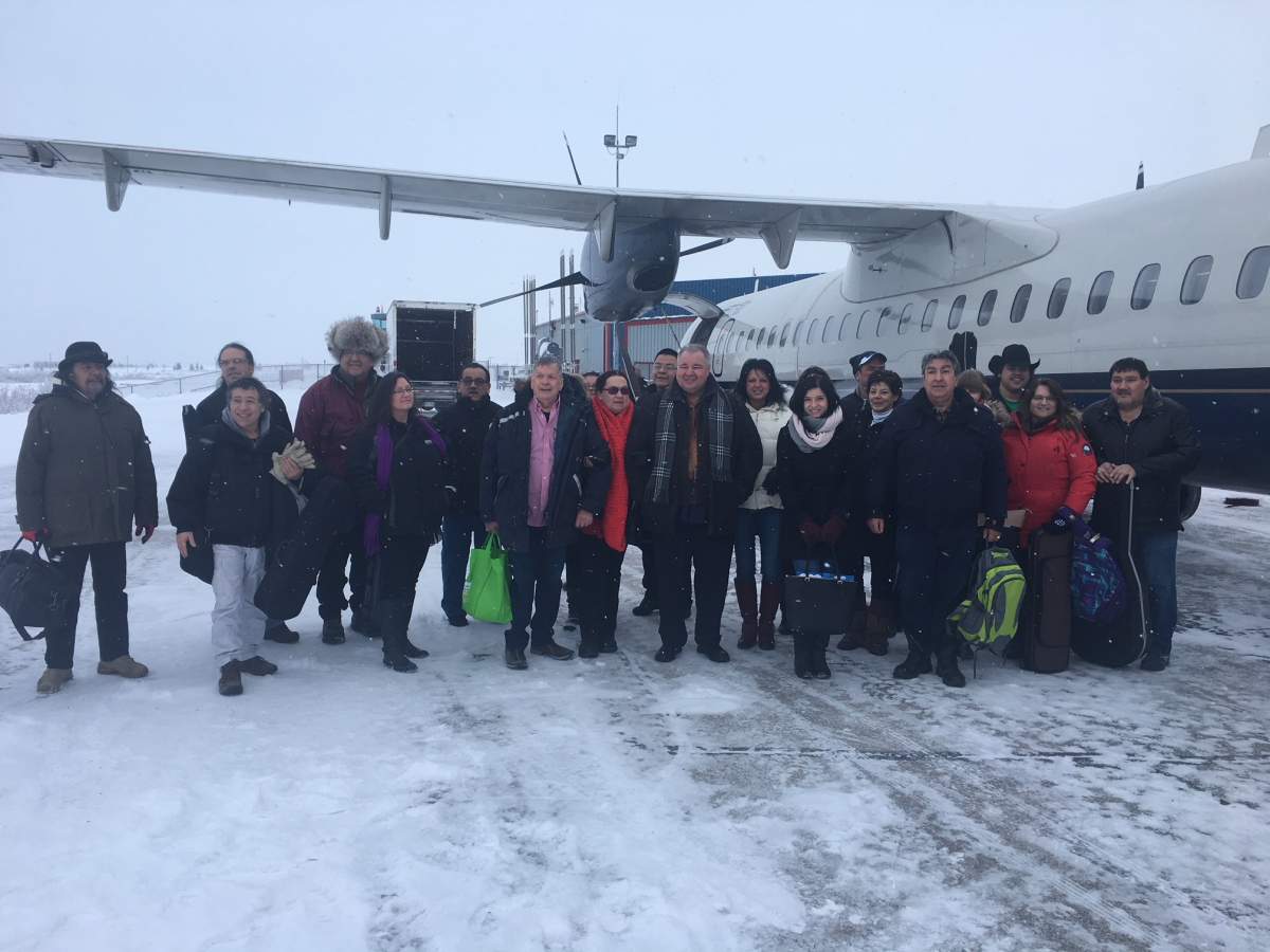 Manitoba Metis Federation brings Christmas hampers to Churchill - image