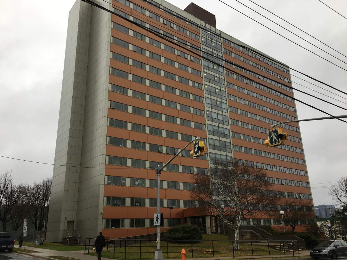 Police say the two men got into a verbal dispute in a hallway at Gordon B. Isnor Manor on Cornwallis Street on Aug. 5, 2016.