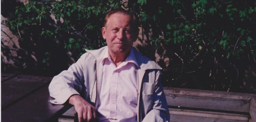 Mike Adler, father of Charles Adler, in an undated photo. 