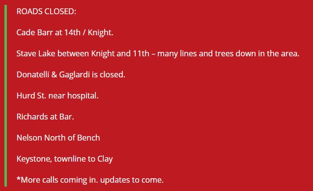 More than a dozen people evacuated from homes in Mission amid ice storm - image