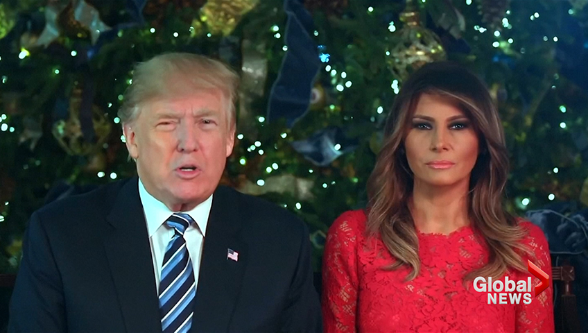 Donald Trump Christmas Message 2022 Trumps Urge Americans To 'Renew Bonds Of Love' In Christmas Message -  National | Globalnews.ca