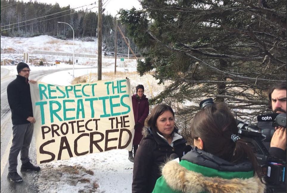 Protesters object to development of Cape Breton mountain sacred to Mi’kmaq - image