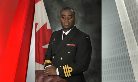 Retired Royal Canadian Navy commander Nord Mensah.