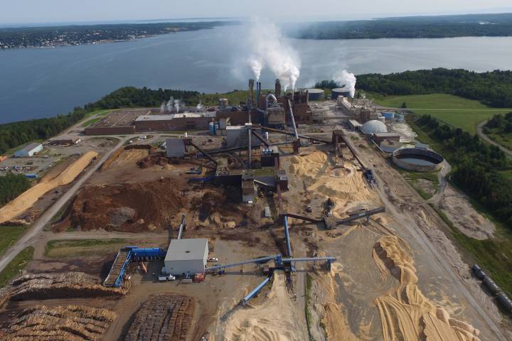 FILE - The Northern Pulp mill is seen in this file photo.