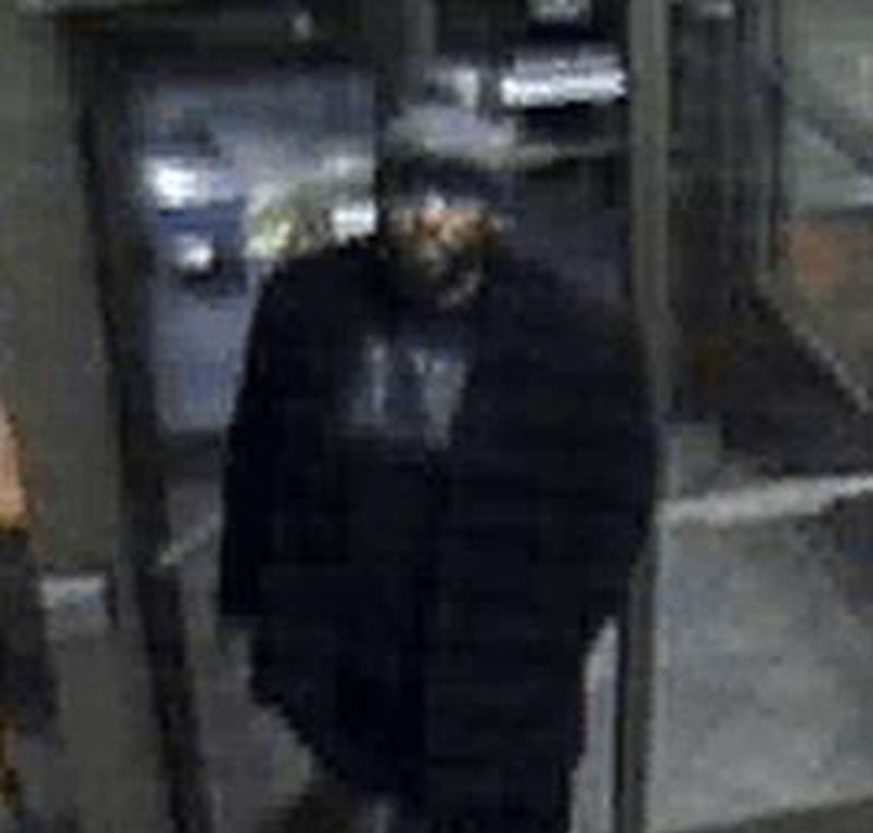 Security camera image of one of the suspects wanted in a Scarborough assault investigation.