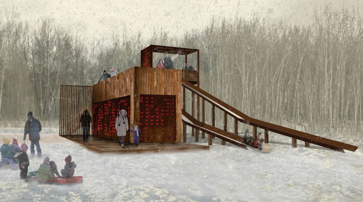 Universally accessible toboggan run sliding into Winnipeg Winnipeg