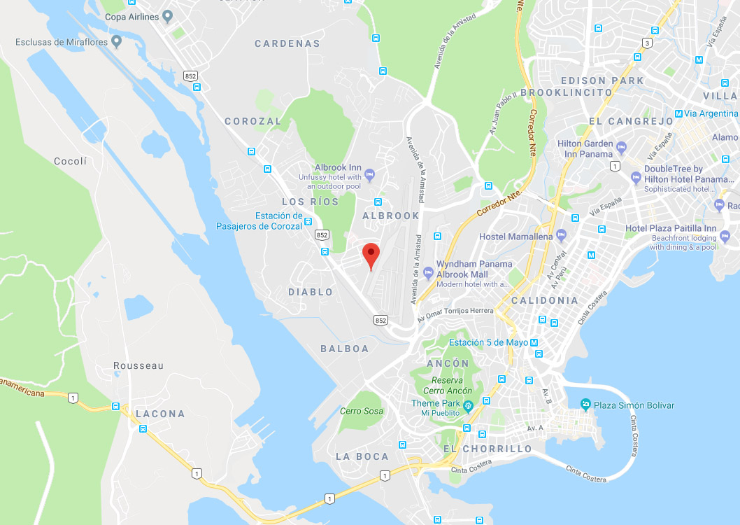 The Marcos A. Gelabert Airport is located in Panama City.