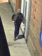 The Bridgewater Police Service has released this photo of a man they say is a person of interest in a fire on King Street in October.