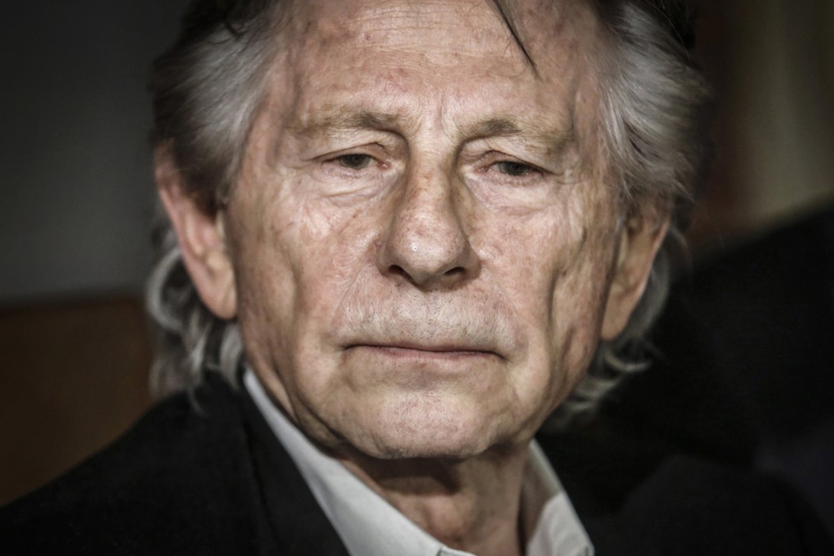 Roman Polanski talks to the media on Oct. 30, 2015, in Krakow, Poland.