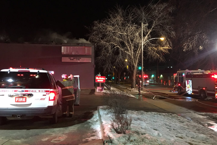 Saskatoon police say a fire at the Matriarch Nightclub was deliberately set and have launched an arson investigation.