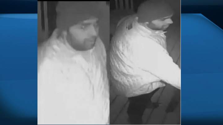 Calgary police released this photo captured by CCTV surveillance footage of a suspect believed to have attacked a senior in her home on Dec. 23, 2017. 