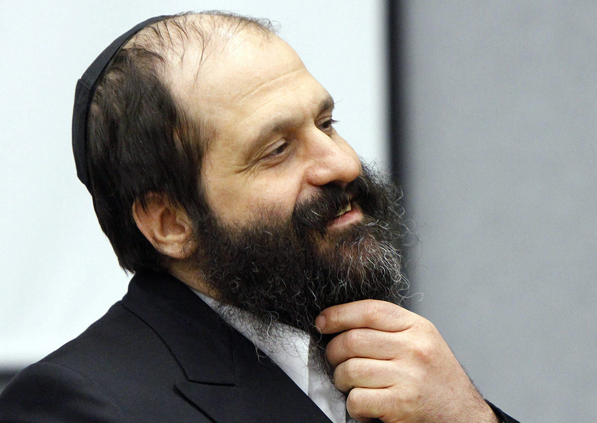 In this June 7, 2010, file photo former Agriprocessors executive Sholom Rubashkin appears at the Black Hawk County Courthouse in Waterloo, Iowa. 