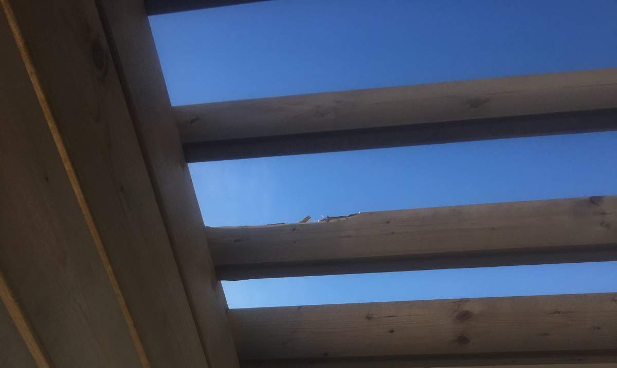 At least three families say debris from a municipal snow dump has caused damage to their properties, Thurs. Dec. 21, 2017.