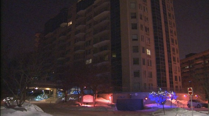 A woman in her 70s is dead after a fire broke out in her condo unit on Riverside Street in Saint-Lambert on Saturday, Dec. 30, 2017.