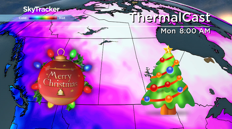 Temperatures hit rock bottom with wind chills into the -40 to -50 range Christmas morning in Saskatoon.