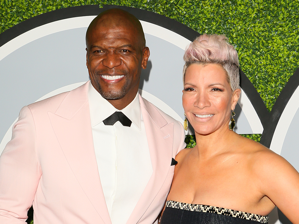 Terry Crews and Rebecca King-Crews attend the 2017 GQ Men of The Year Party on December 07, 2017 in Los Angeles, California.