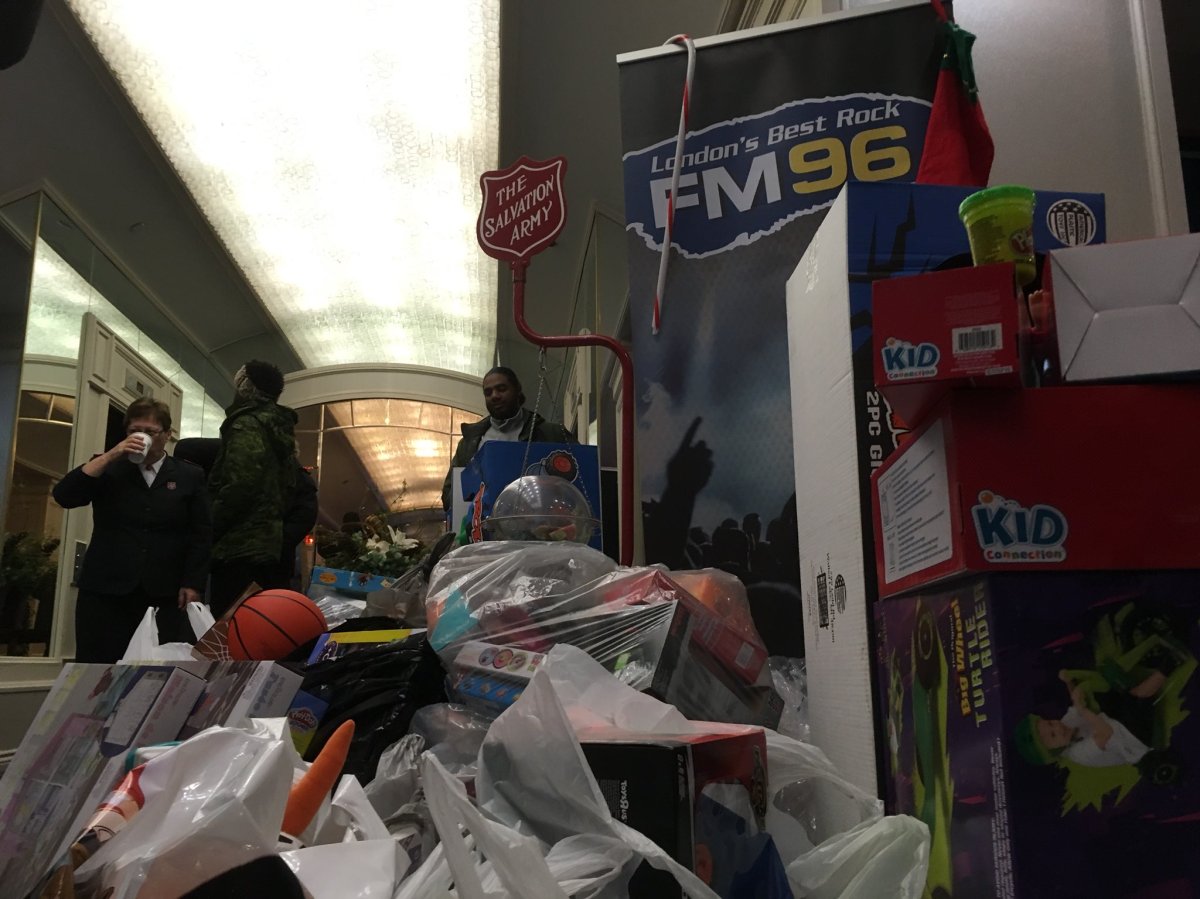 Corus Radio London drive-thru toy drives collects hundreds of toys, $19K for Salvation Army - image