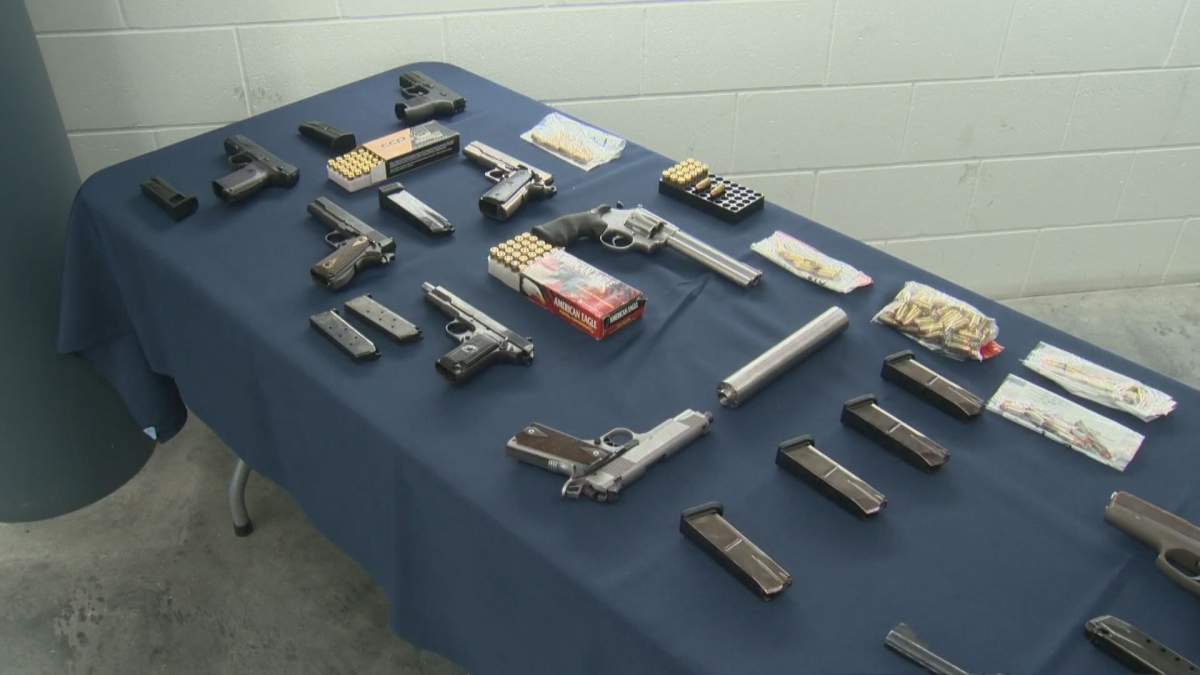 Ammunition, explosive devices and stolen vehicles seized in major gang bust at Langley farmhouse - image