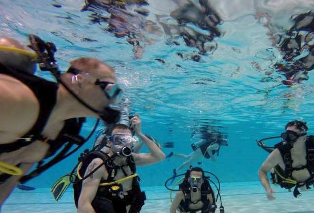 CottonTail Corner has been organizing naturist swims, including scuba events, in Edmonton for years.