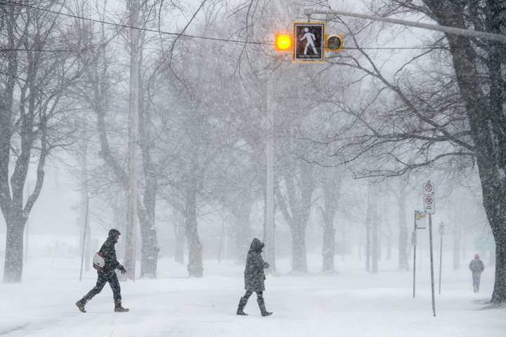 Environment Canada says the storm could dump up to 30 centimetres of snow in parts of Western Manitoba, and up to 15 in Winnipeg.
