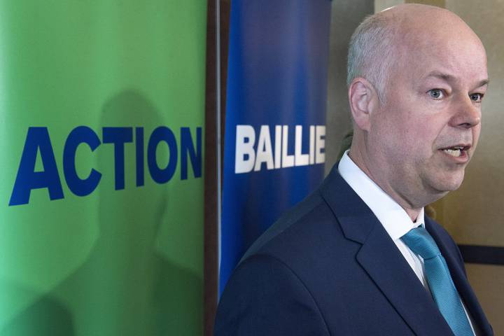 FILE - Jamie Baillie has not spoken publicly since being asked to resign as Nova Scotia Progressive Conservative leader amid an allegation of sexual harassment.