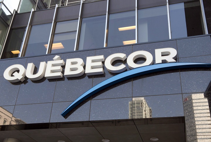 Quebecor headquarters as seen on Monday, October 6, 2014 in Montreal.