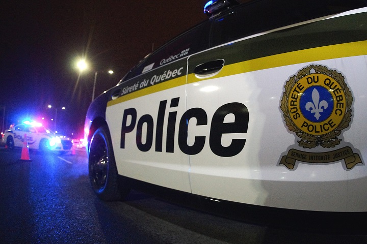 FILE PHOTO: Sûreté du Québec (SQ) police say the incident occurred at around 9:21 p.m. Saturday.